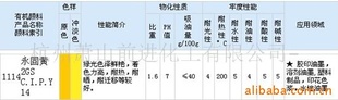 永固黃2GS,顏料黃2GS,永固黃G,PY14，有機(jī)顏料