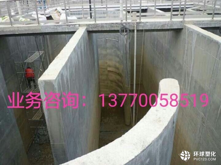 贛州市污水處理廠水池施工縫滲漏水快速補漏
